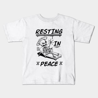 Resting in peace Kids T-Shirt